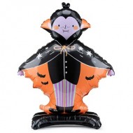 Dracula Stand Up Air Filled Halloween Balloon
